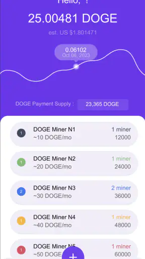 DOGE Miner by NVS screenshot