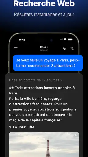 Dola : assist. IA intelligent screenshot