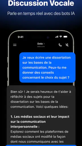 Dola : assist. IA intelligent screenshot