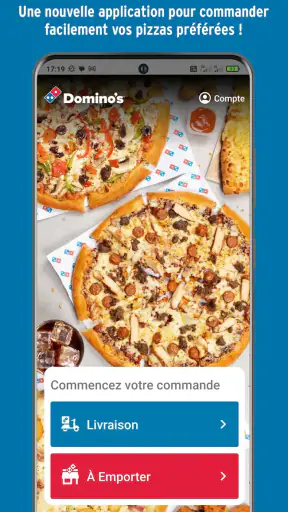 Domino's Pizza France screenshot