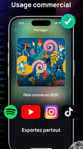 Donna IA Musique Générateur screenshot