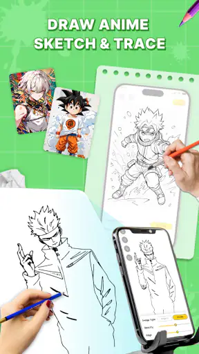 Draw Anime: AR Sketch App screenshot