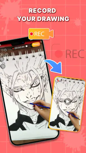 Draw Anime: AR Sketch App screenshot