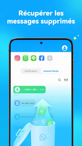 DrFone Récupération de données screenshot