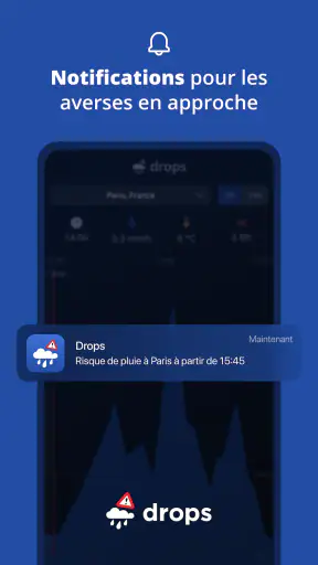 Drops - Radar de Pluie & Orage screenshot