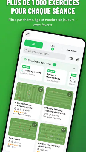 easy2coach - Training screenshot