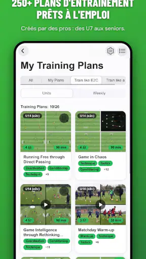 easy2coach - Training screenshot