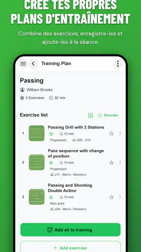 easy2coach - Training screenshot