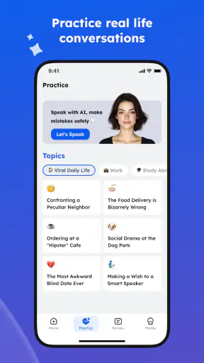 EasySpeak AI : Parlez anglais screenshot