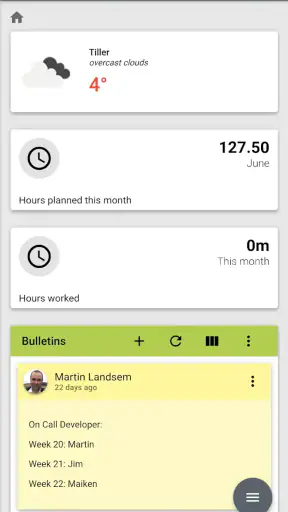 easy@work screenshot