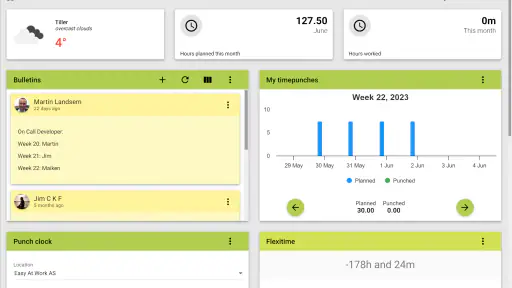 easy@work screenshot