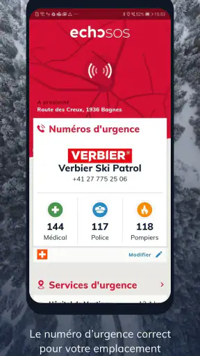 EchoSOS screenshot