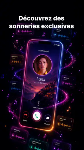 Écran d’Appel IA & Lumière screenshot