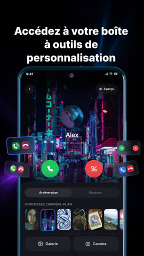 Écran d’Appel IA & Lumière screenshot