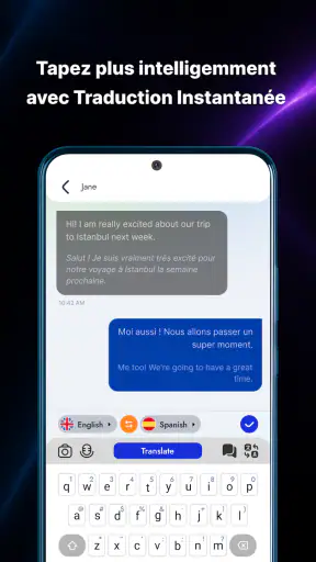 Écran d’Appel IA & Lumière screenshot
