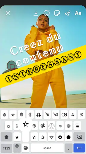 Ecriture Police Clavier Fonts screenshot