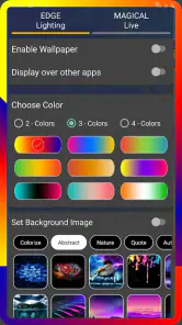 Éclairage de Bord d'Écran screenshot