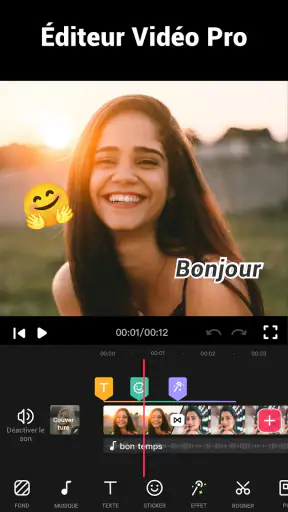 Éditeur de vidéos - Video.Guru screenshot