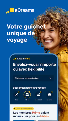 eDreams: Vols, Hôtels, Voiture screenshot