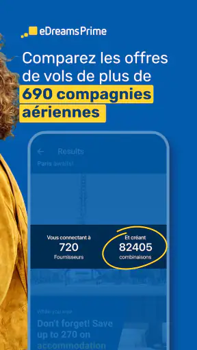 eDreams: Vols, Hôtels, Voiture screenshot