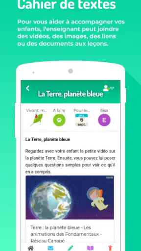 Educartable - Familles screenshot