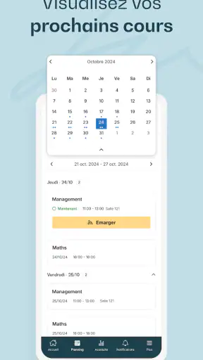 Edusign Apprenant screenshot