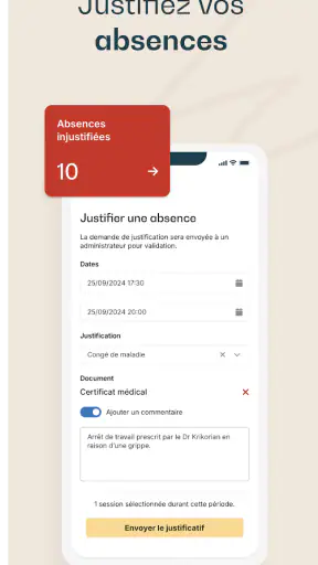 Edusign Apprenant screenshot