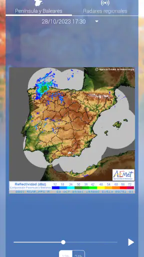 Aemet: météo et radar Espagne screenshot
