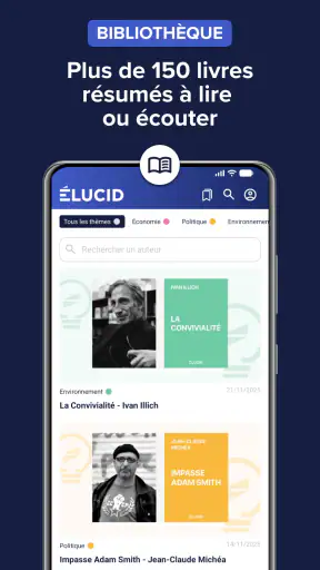 Elucid, média indépendant screenshot