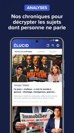 Elucid, média indépendant screenshot