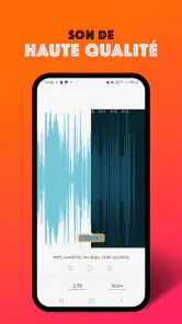Enregistreur vocal screenshot