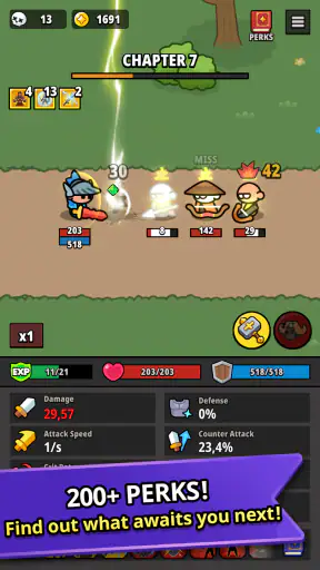 Epic Idle Journey: Héros RPG screenshot