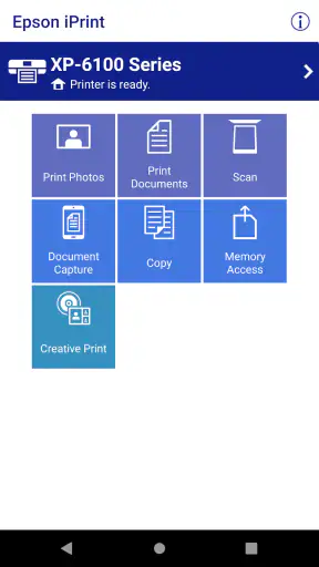Epson iPrint screenshot