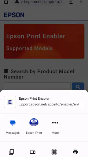 Epson Print Enabler screenshot