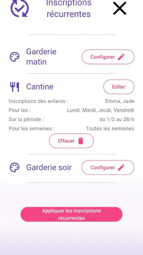 eTicket Famille screenshot