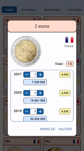 Euro Coin Collection screenshot