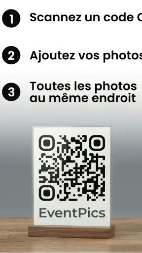 EventPics: Photos avec QR code screenshot