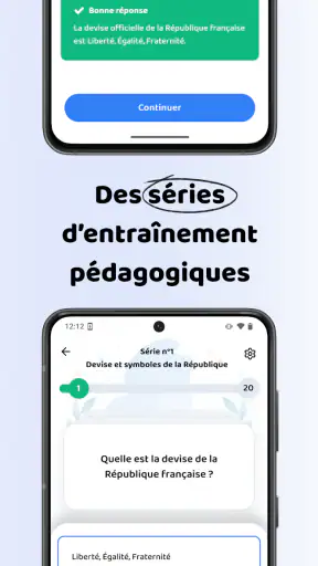 Examen Civique 2026 screenshot