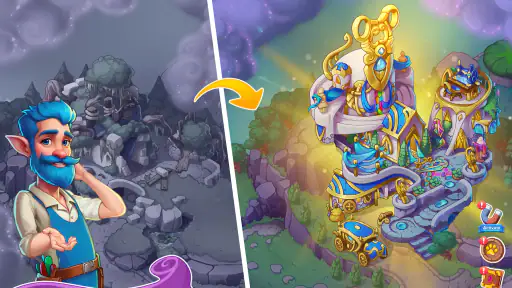 Fable Town: Merge & Fusion screenshot
