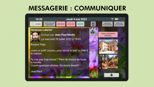 Facilotab Lanceur Appli Senior screenshot