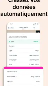 Dext: Reçus et Comptabilité screenshot
