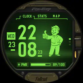 Fallout Pip-Boy Watch Face screenshot
