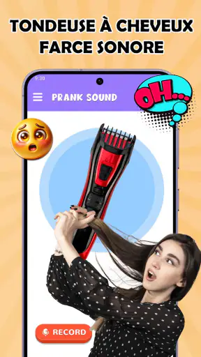 Farce Coupe Cheveux à Tondeuse screenshot