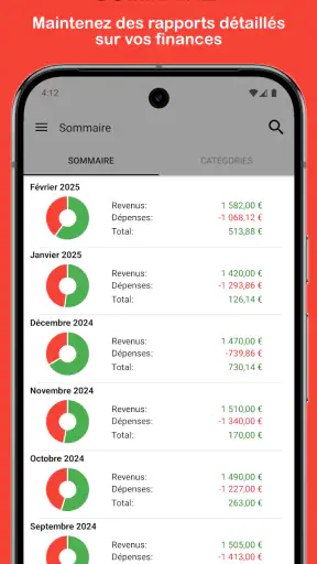 Fast Budget – Dépenses screenshot
