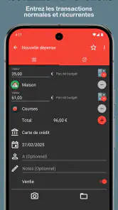 Fast Budget – Dépenses screenshot
