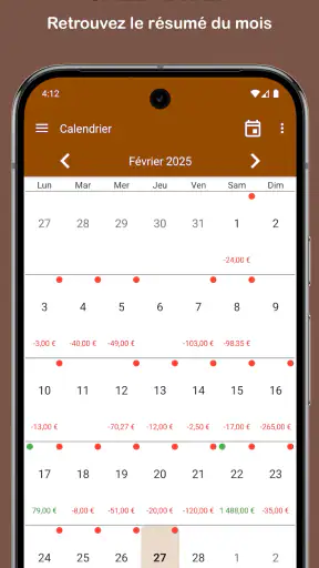 Fast Budget – Dépenses screenshot