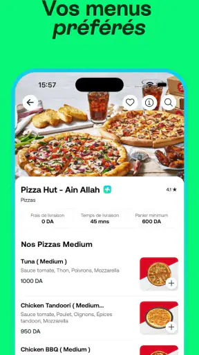 Fast: Livraison repas, courses screenshot