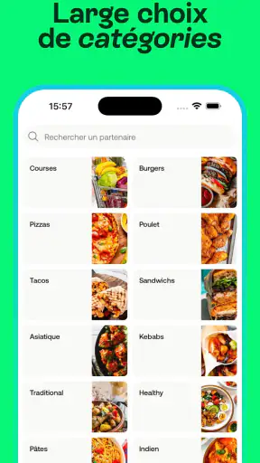 Fast: Livraison repas, courses screenshot