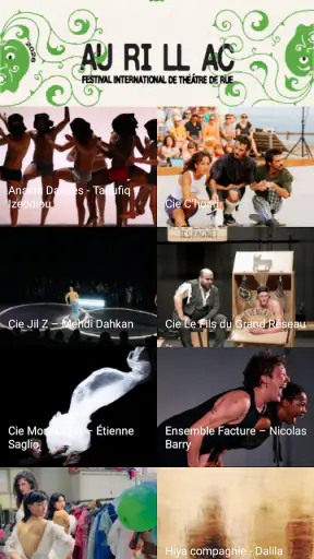 Festival Aurillac screenshot