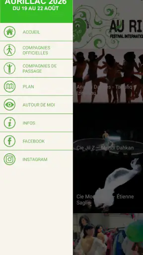 Festival Aurillac screenshot